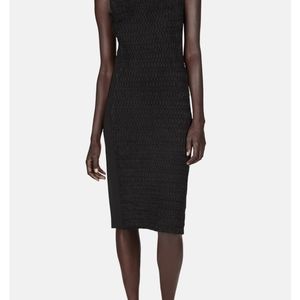 Edun wavy stitched sleeveless dress